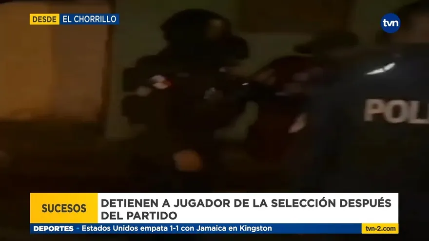 Aprehenden a jugador de la selección en confuso incidente