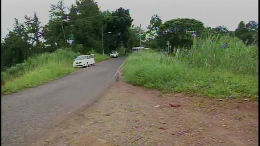 Colapsa calle en Santa Rita Arriba, Colón