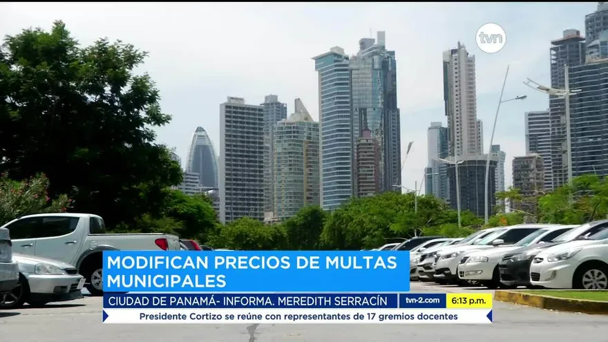 Multas serán de $500 a $2 mil por estacionarse en una acera en el distrito de Panamá