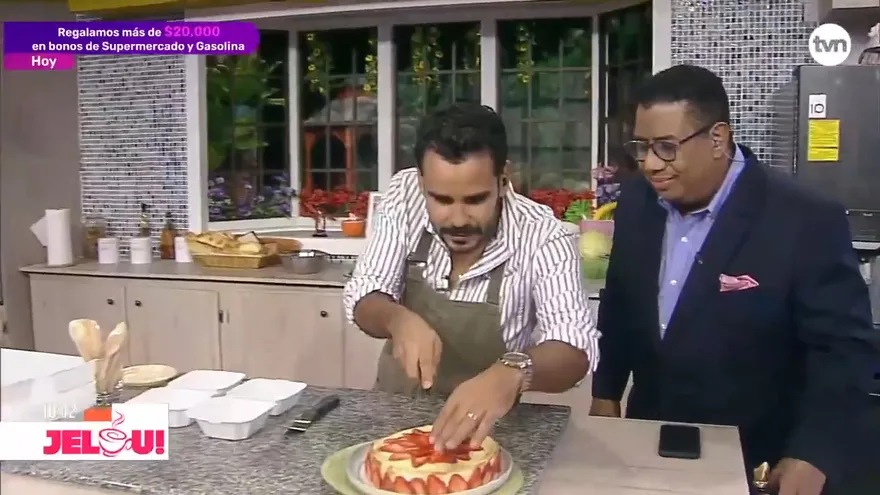 Receta: Cheesecake de fresa (Final)