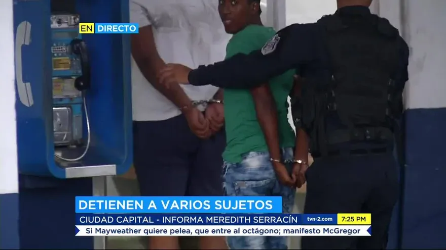 PN captura a tres sujetos tras asalto en Bethania