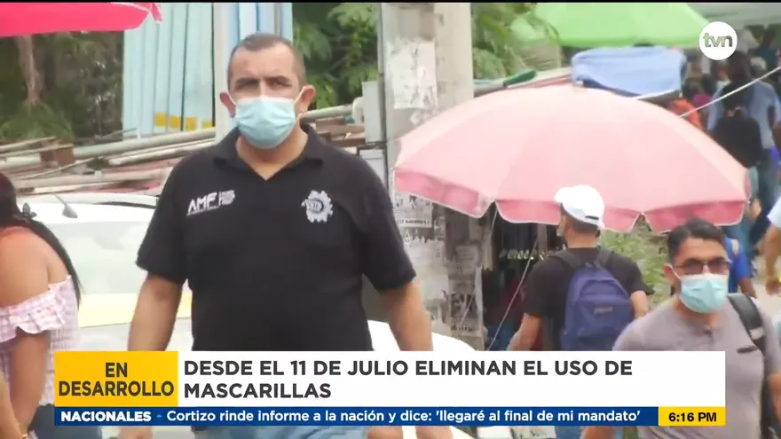 Panameños reaccionan al levantamiento del uso de las mascarillas