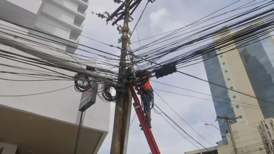 ASEP retoma el programa de soterramiento de cables en Obarrio