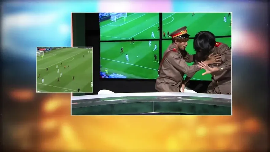 ¡INSÓLITO! Presentador de Código Rojo perdió el control en vivo por el partido de Argentina Croacia