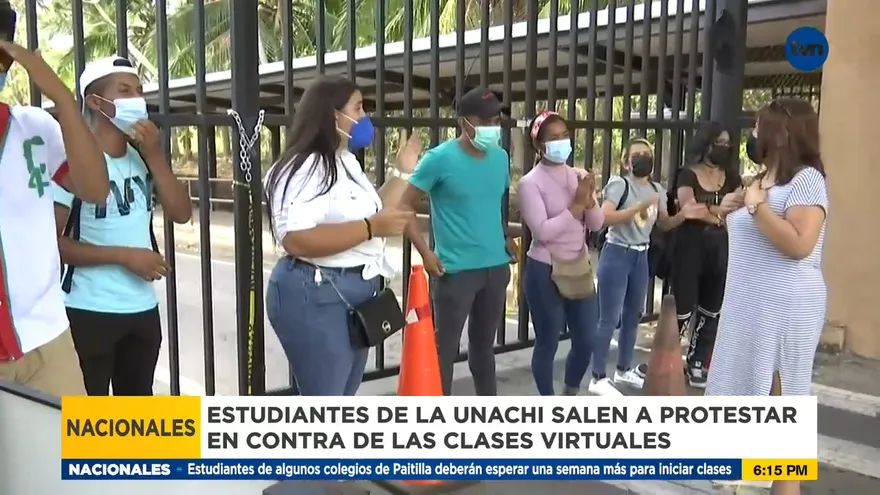 Estudiantes realizan protestas en la Unachi