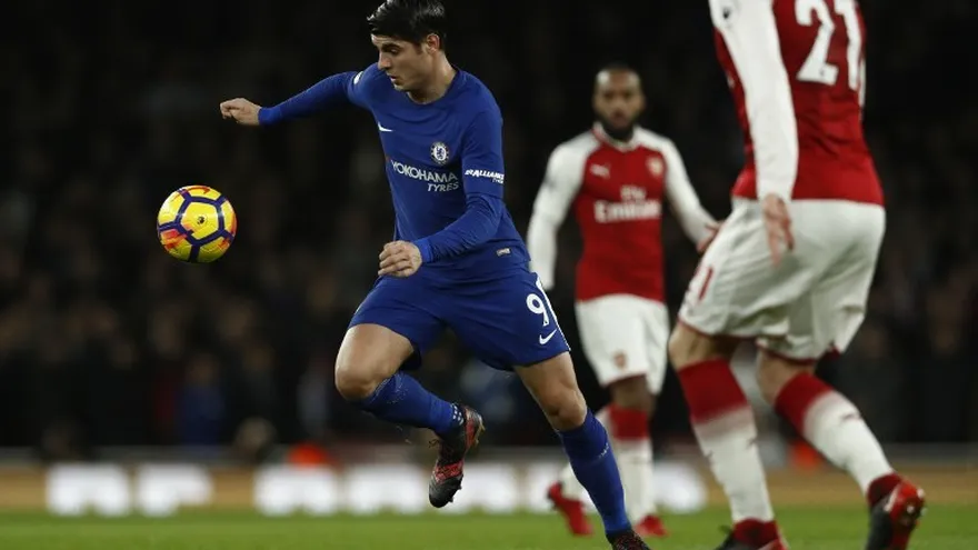 Morata y el Chelsea no logran acabar con el Arsenal