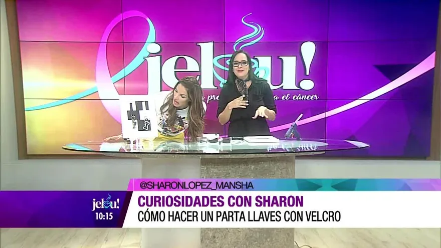 ¿Cómo hacer un porta llaves con velcro?