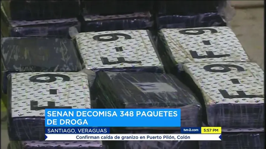 Decomisan 348 kilos de droga en Veraguas