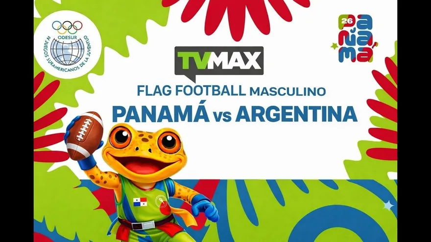 FLAG FOOTBALL MASCULINO | IV JUEGOS SURAMERICANOS DE LA JUVENTUD 2026 | TVMax