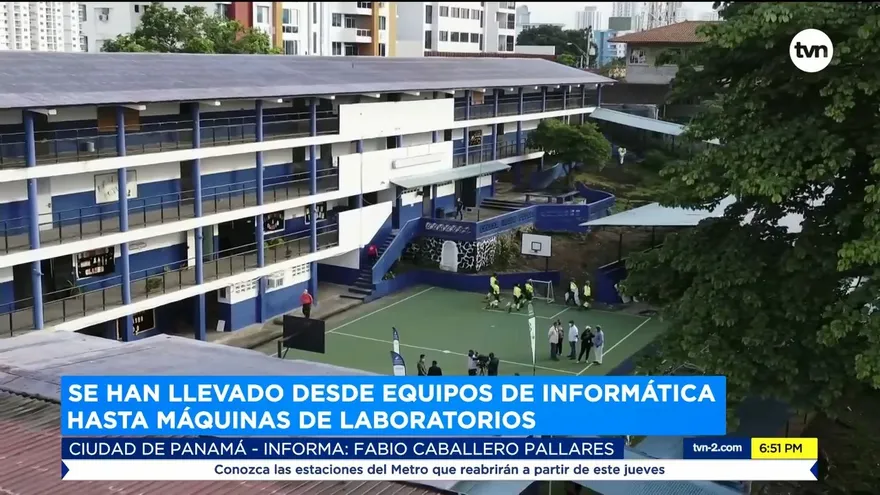 Escuelas a merced de los delincuentes en Pandemia