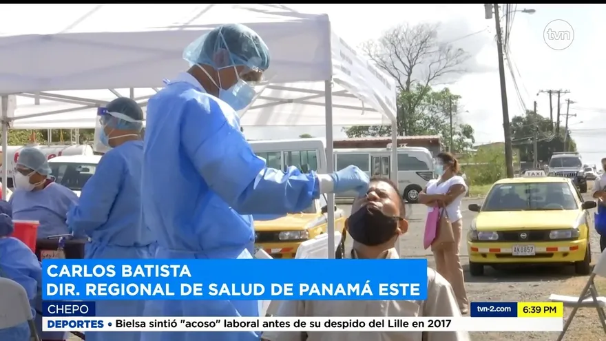 Realizan jornada de hisopados a transportistas en Chepo