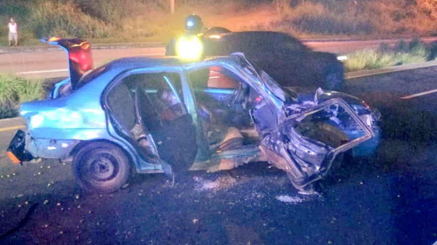 El accidente de tránsito dejó un muerto y cinco heridos