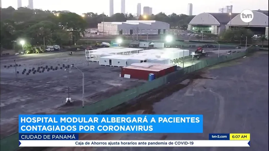 Avanza construcción del hospital modular por COVID-19