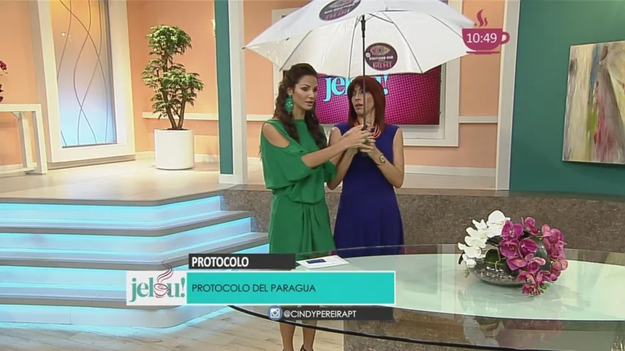 Cómo utilizar correctamente un paragüas