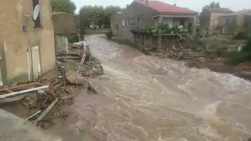 Una decena de muertos por inundaciones en el sur de Francia