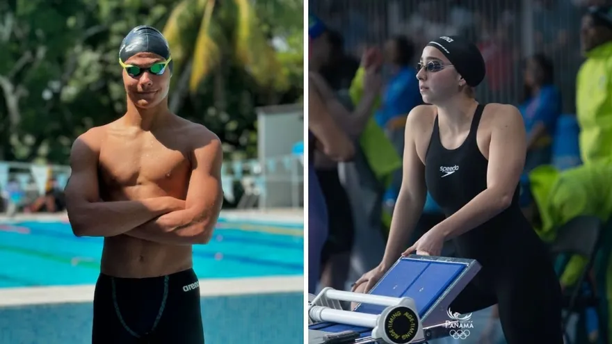 Raúl Antadillas (i) y Carolina Cermelli (d)