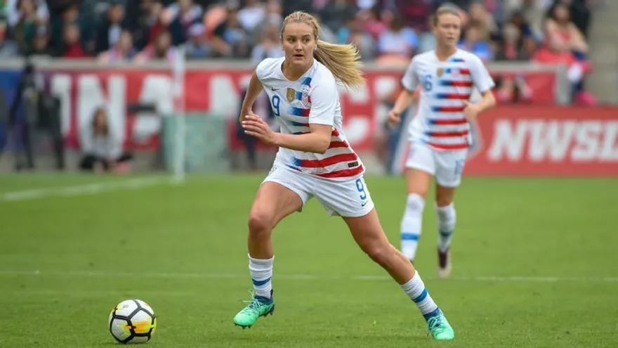 Lindsey Horan, mediocampista del Portland Thorns de la NWSL
