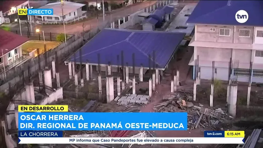 Recorrido por escuelas en Panamá Oeste previo al inicio del año escolar