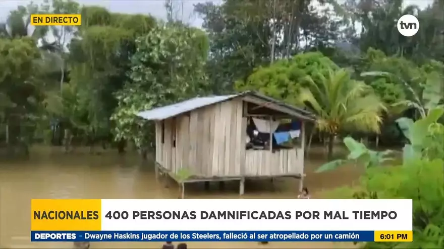 Lluvias causan estragos en Bocas del Toro