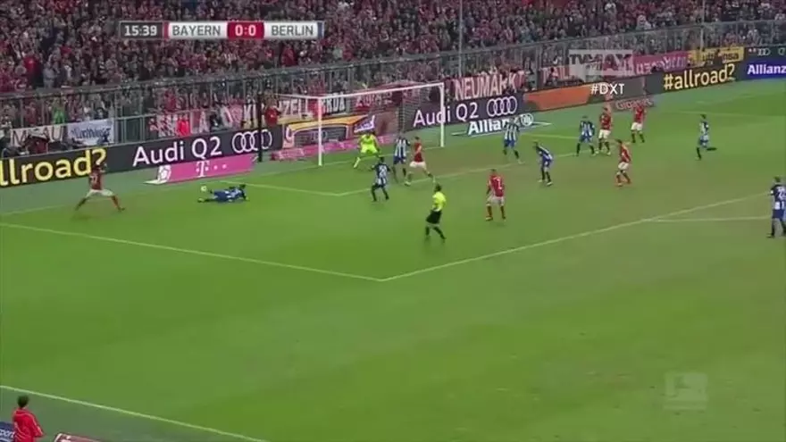 Bayern Munich venció 3-0 al Hertha Berlín