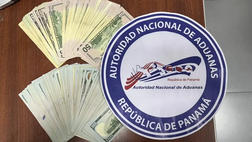 Aduanas retiene un total de 31 mil dólares sin declarar
