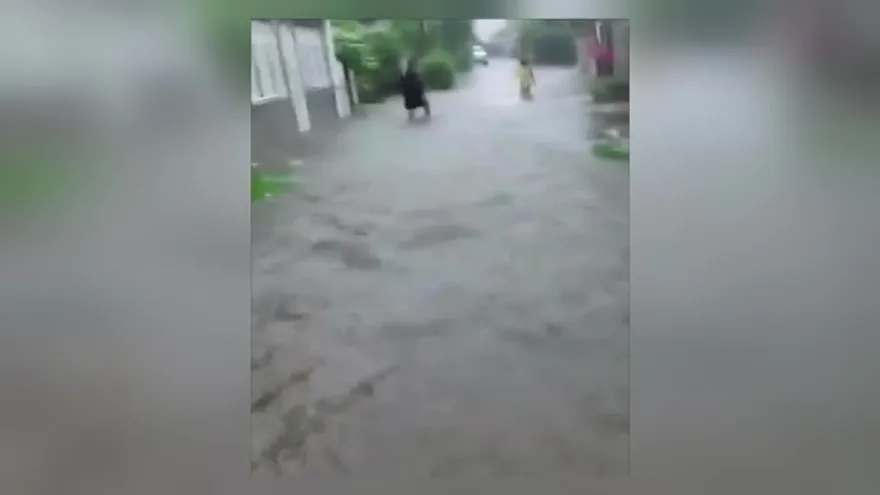 Barriada La Illueca en Tocumen afectada por las lluvias