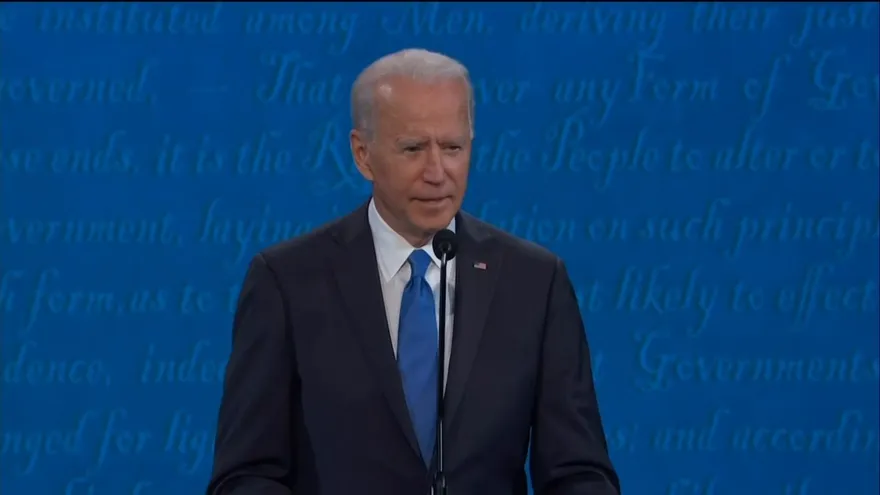 Trump y Biden en debate final sin golpes desestabilizadores a 12 días de la elección