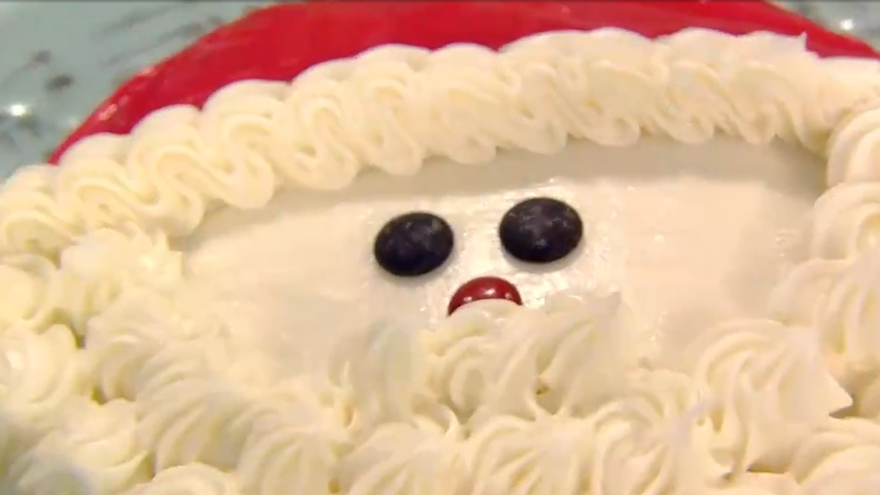 Pastel de Santa Claus