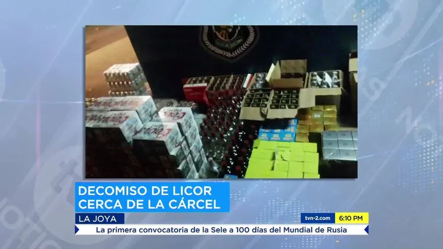 Decomiso en la Gran Joya