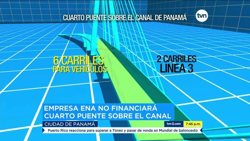 ENA no se involucrará en construcción de Cuarto Puente sobre el Canal