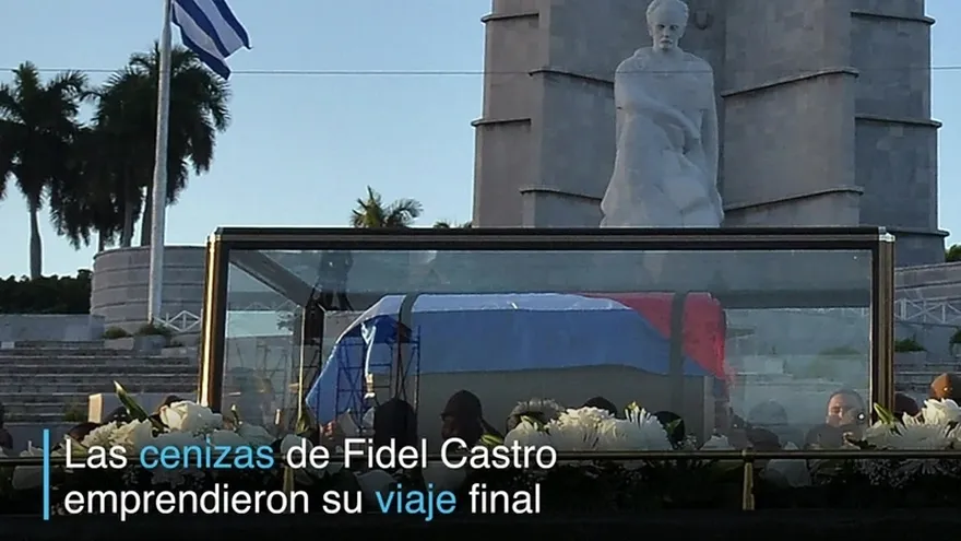 La última marcha de Fidel Castro en Cuba