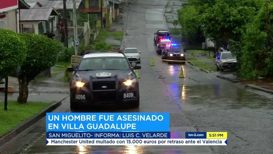 Asesinan a un hombre en Villa Guadalupe