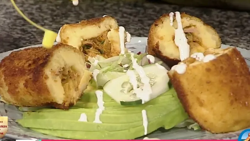 Receta: Papas rellenas con atún
