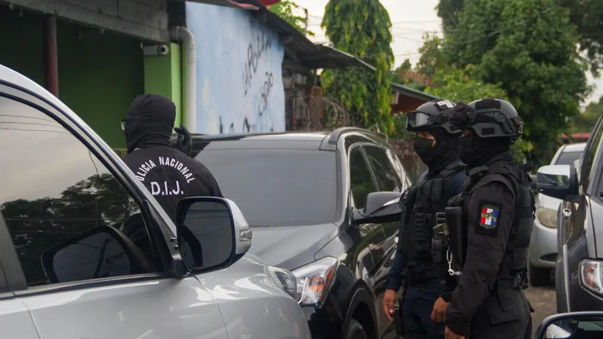 Parte de las diligencias realizadas durante la operación "Oasis".