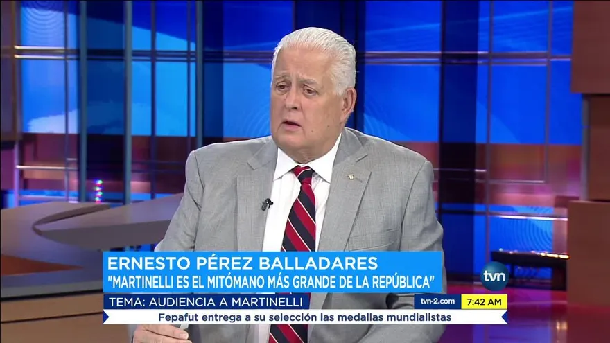 ‘Martinelli es el mitómano más grande que ha tenido la República’: Ernesto Pérez Balladares
