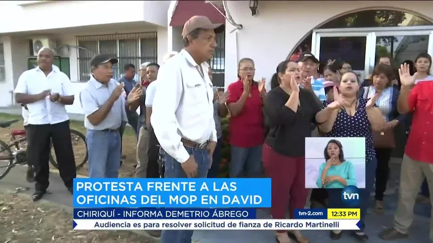 Grupo en Chiriquí protesta por proyecto de ampliación de vías