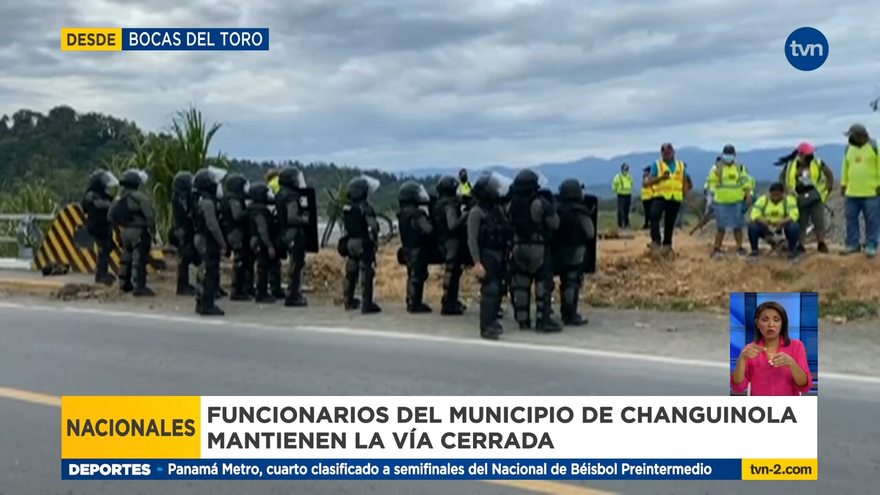 Se mantiene el cierre en Changuinola