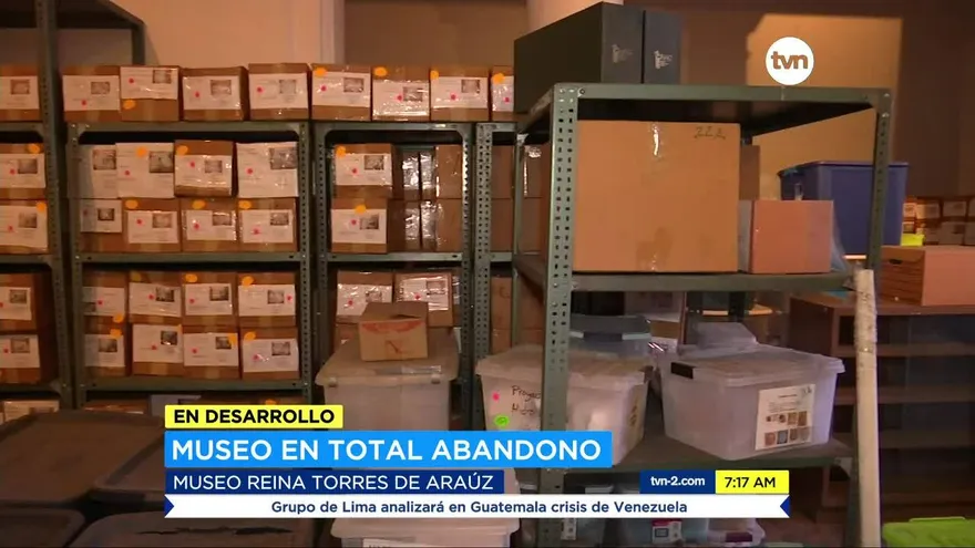 Museo Reina Torres de Araúz, en abandono