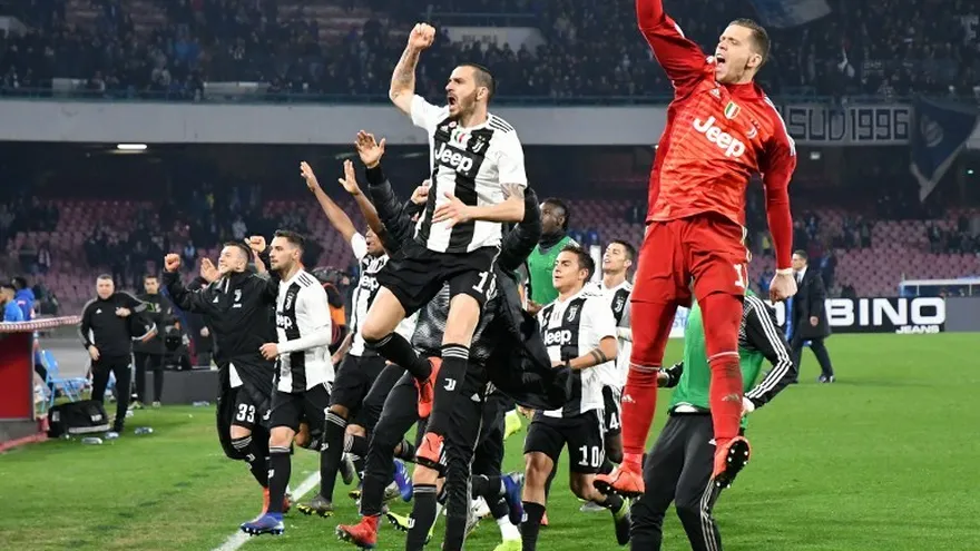 Juventus bate al Nápoles y da un paso casi definitivo hacia el título