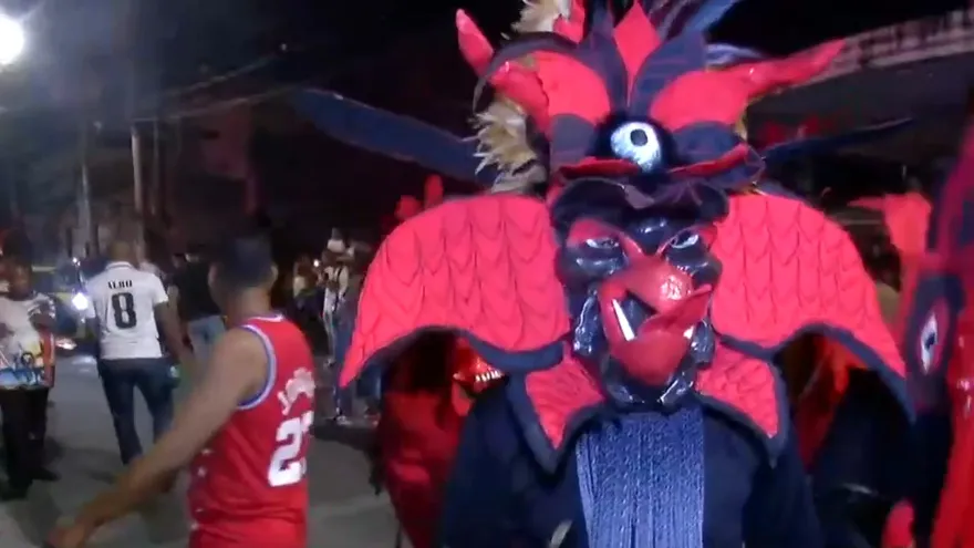 Una tradición, el bautizo de diablos en Colón
