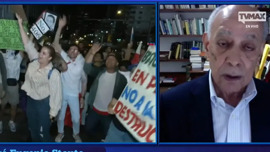 Stoute sobre protestas: 'El presidente es el responsable de lo que está pasando'