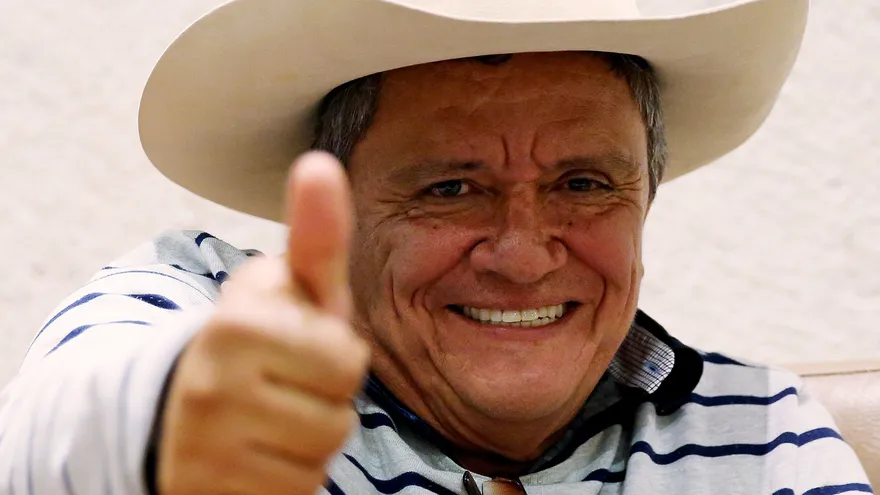 El maestro de la música llanera Orlando "Cholo" Valderrama.