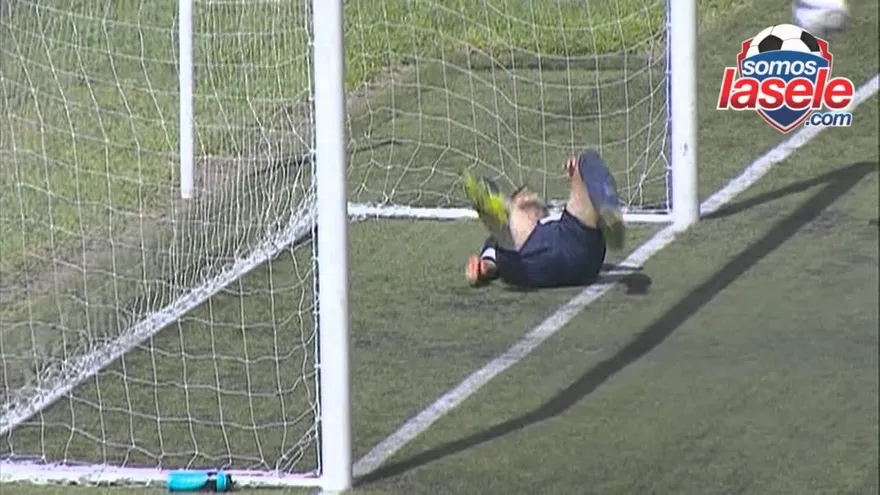 Este fue el segundo gol de Panamá, fue obra de Fidel Escobar