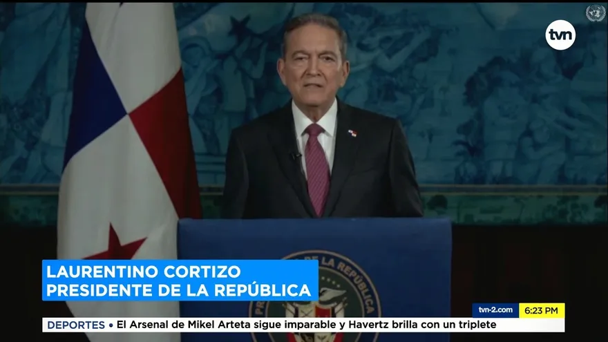 Cortizo presenta discurso ante la ONU