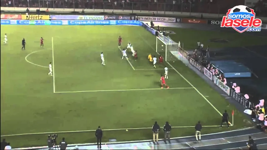 Anotación de Luis Tejada  el marcador se ponía 2-1