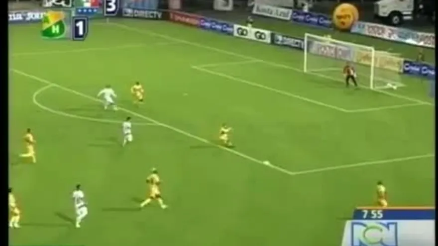 Gol de Nelson Barahona - Once Caldas 3-1 Atl