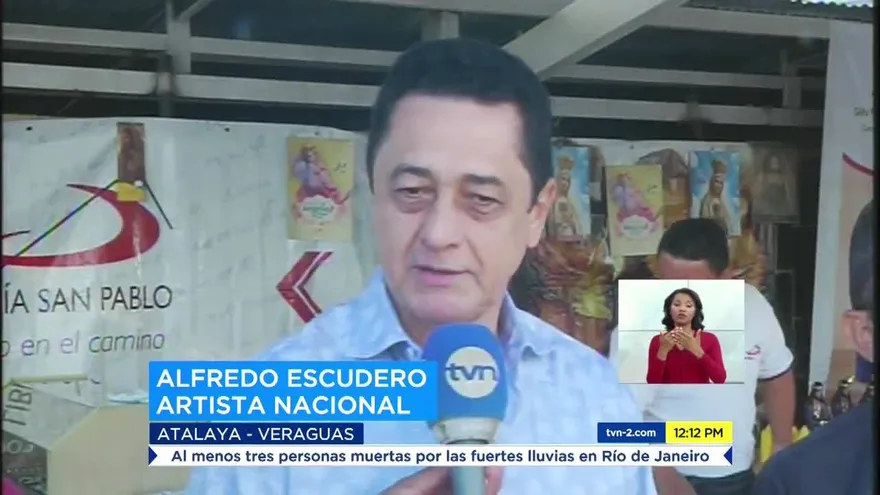 Alfredo Escudero dio gracias a Jesús Nazareno