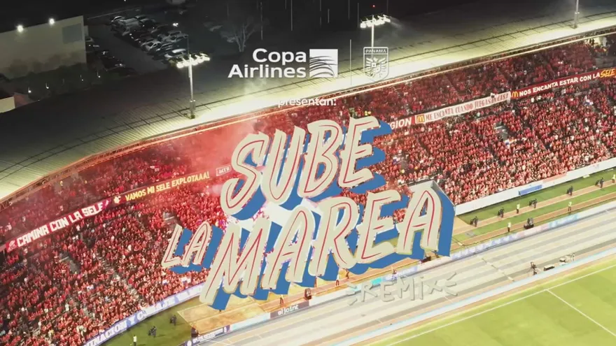 Así suena Panamá rumbo al Mundial: “Sube la Marea Remix”