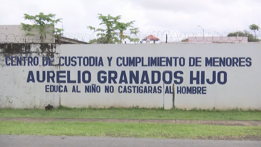 En la imagen, Centro de Custodia y Cumplimiento de Menores Aurelio Granados en David, provincia de Chiriquí.