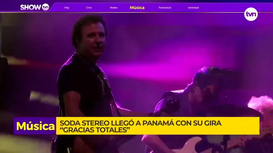 Soda Stereo se presentó en Panamá